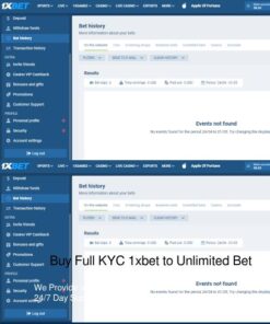 buy verified 1xbet account